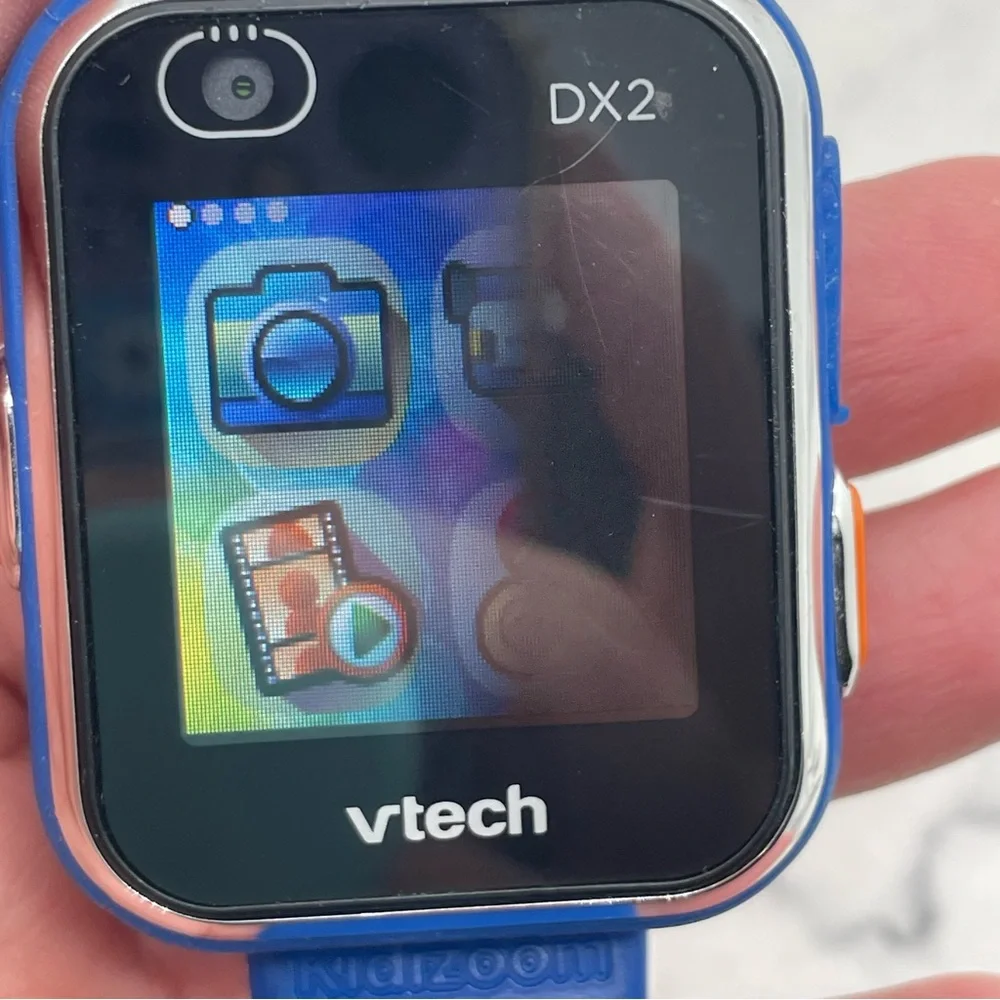 VTech KidiZoom Smartwatch DX2 Smart Watch for Kids Blue No Charging Cable